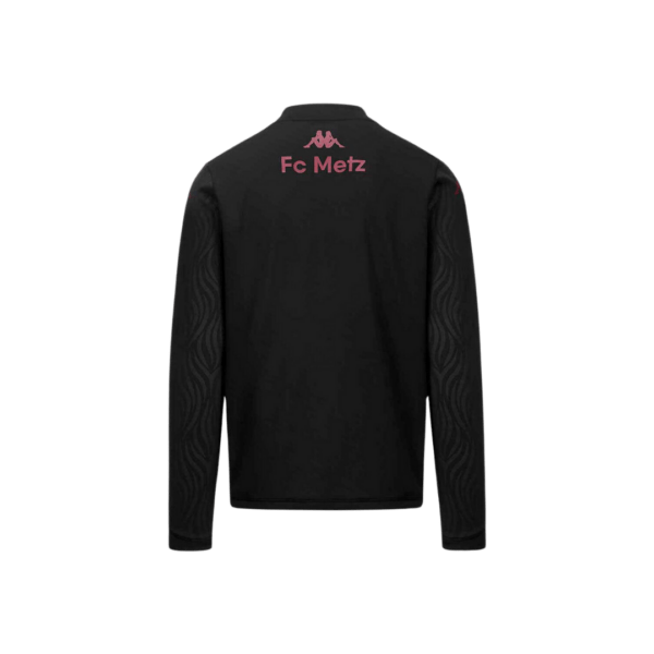 Sweatshirt Arun Pro 8 FC Metz 24/25 Noir Enfant