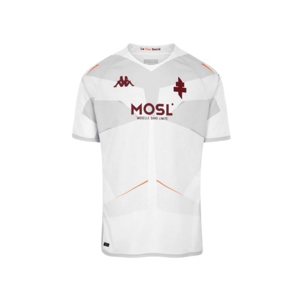 Maillot Kombat Away FC Metz 22/23 Blanc Enfant